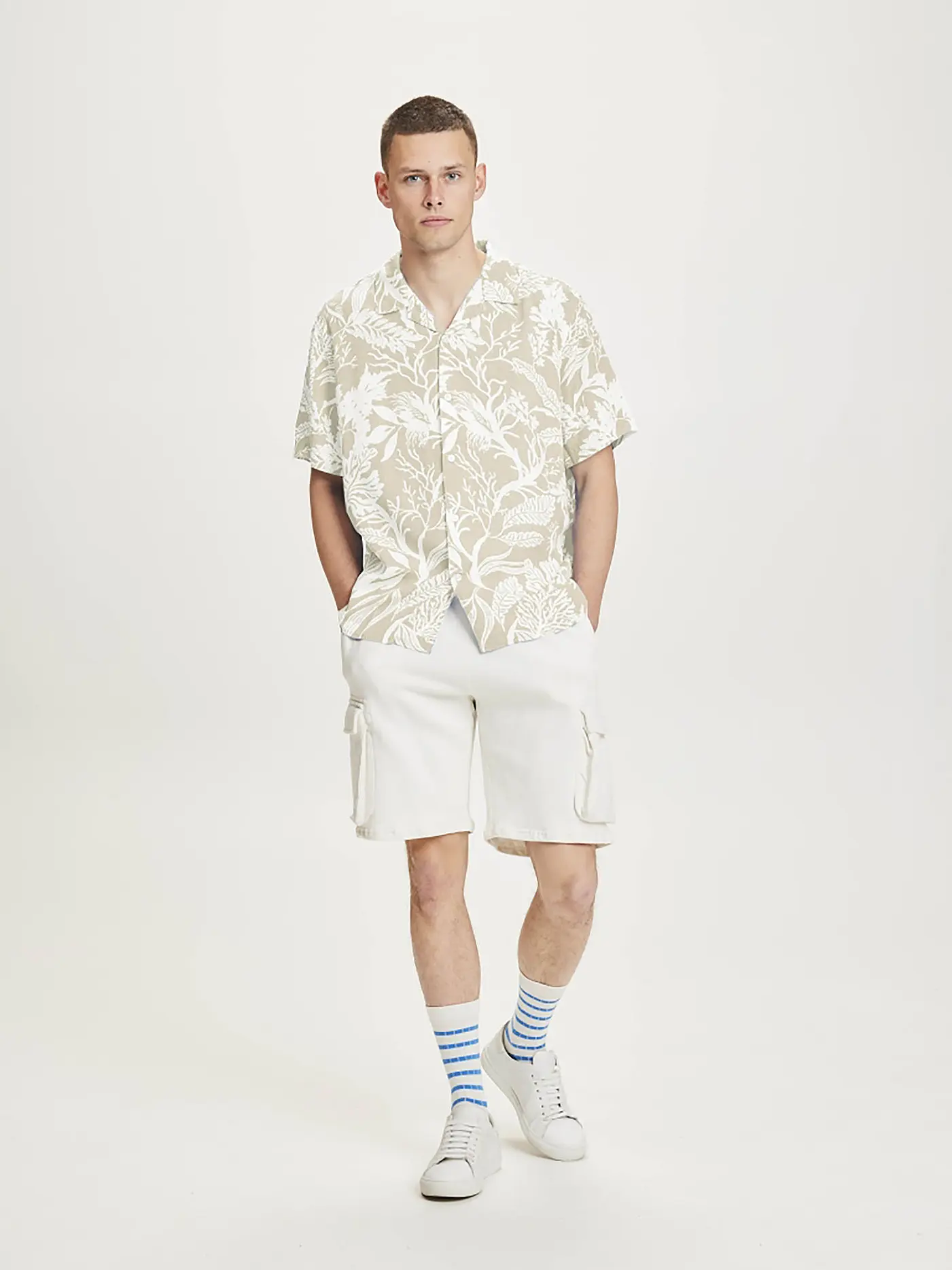 KNOWLEDGE COTTON APPAREL | Hemd Slim Fit | 